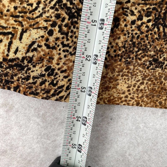Animal Print Long Maxi Dress Womens‎ 24W Sleeveless - Picture 8 of 12